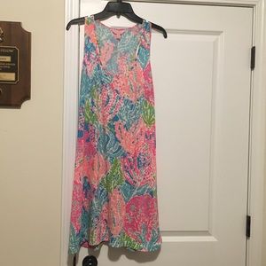 Lilly Pulitzer Trapeze Swing Dress Sz L